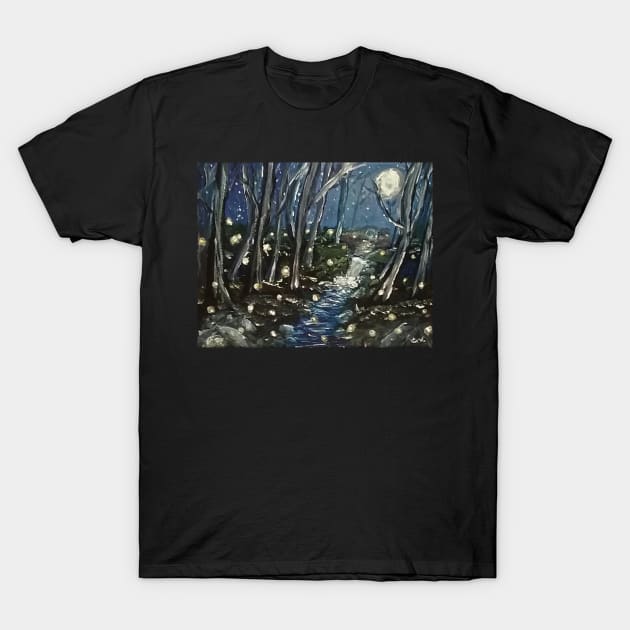 Faerie Forest T-Shirt by RainbowStudios